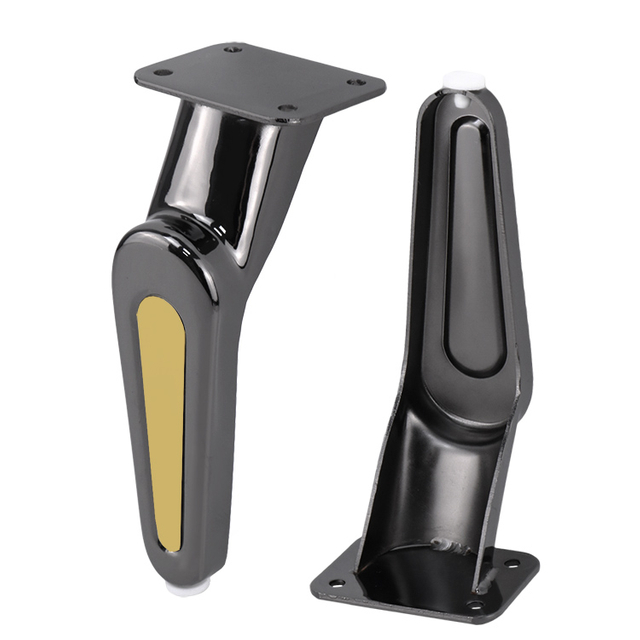 150 มม./180 มม.เฟอร์นิเจอร์โซฟาฟุตขาเหล็กสำหรับเก้าอี้โซฟาขาเตียงขาตั้งทีวีขา