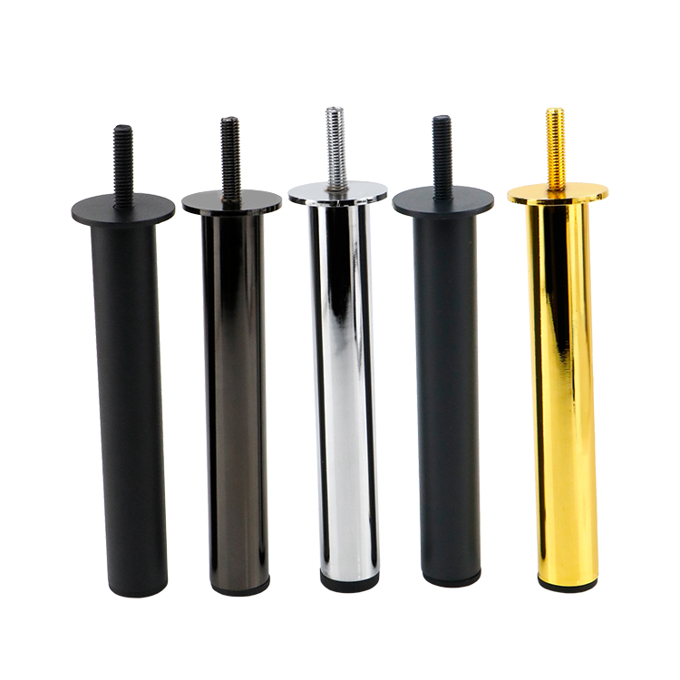 تصميم أنبوب معدني طاولة القهوة أرجل الحديد أريكة الأجهزة أرجل أنبوب للأثاث 