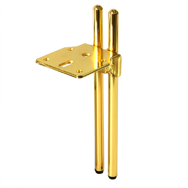 150 מ'מ ריהוט כבד שולחן קפה רגלי ברזל ספה דקורטיבית חומרת צינור רגלי 