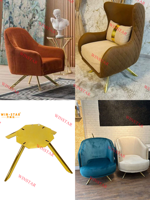 220 mm M&ouml;bel Gold Tisch Eisen Beine Sofa Schrank Metall Beine Rahmen