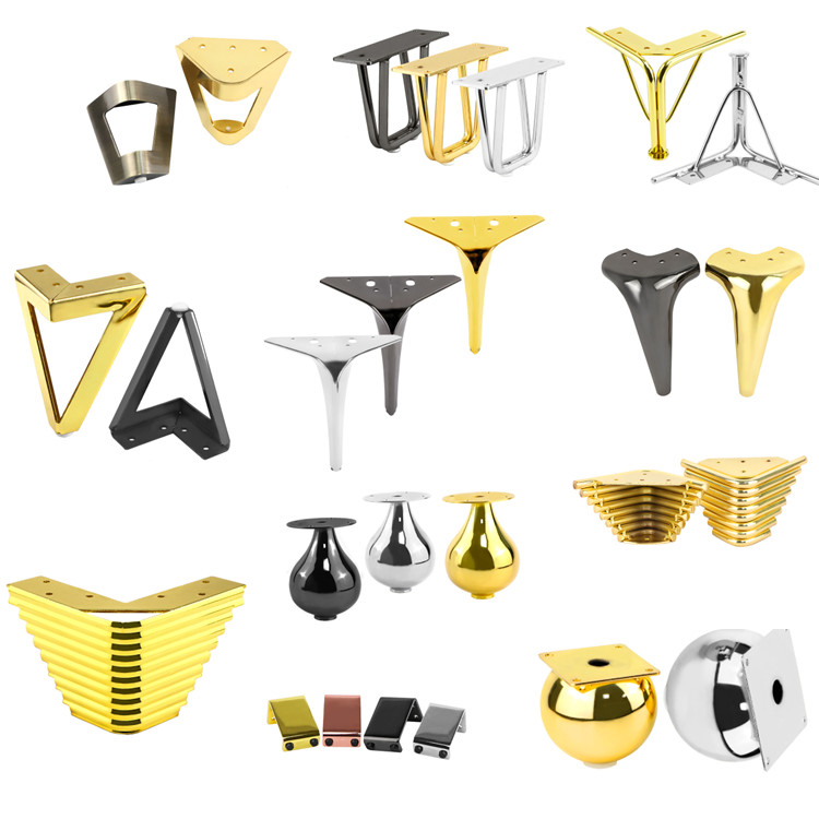 Factory Direct Zlat&aacute; pohovka Noha Železn&yacute; n&aacute;bytok Skrinka na st&ocirc;l Noha Efektn&eacute; n&aacute;bytkov&eacute; nohy