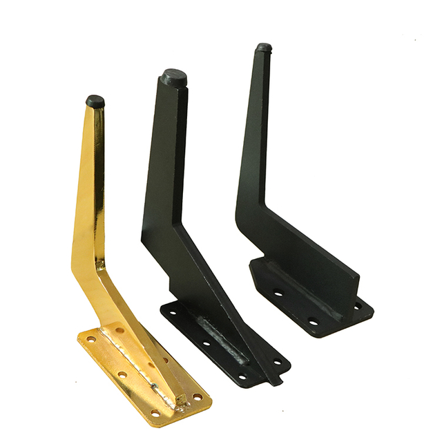 बिस्तर के लिए हेवी ड्यूटी फर्नीचर फुट मेटल 160 मिमी आधुनिक सोफा लेग