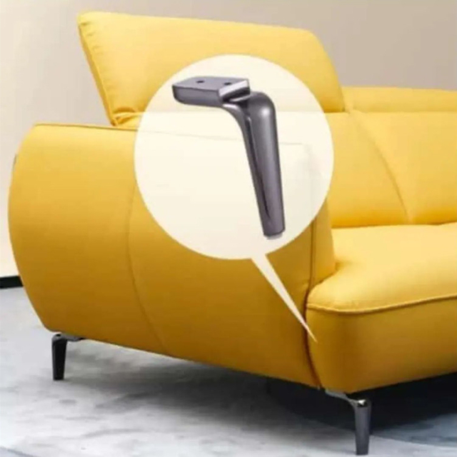 مبلمان فلزی طلایی جدید پاها صندلی مبل مشکی پاهای اتاق نشیمن تخت خواب سری پاهای آهنی 