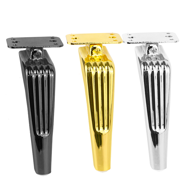 फर्नीचर टेबल पैर मजबूत धातु सोफा पैर कैबिनेट गोल्ड आयरन पैर श्रृंखला