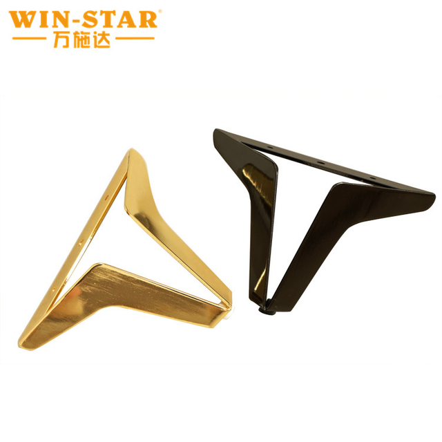 Hotsale części mebli metalowe w kształcie litery Y czarne n&oacute;żki plażowe nowoczesne nogi ł&oacute;żka