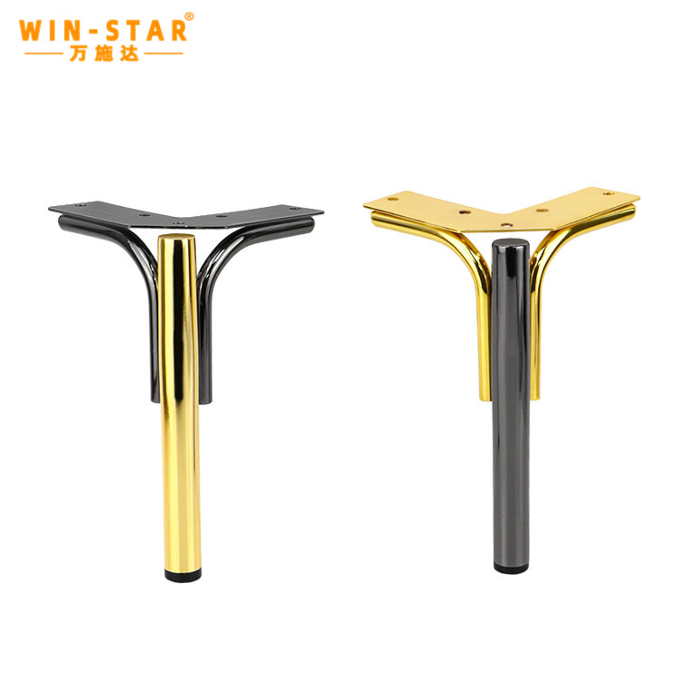 Industri&aacute;ln&iacute; elegantn&iacute; nohy železn&eacute; pohovky WINSTAR: Vylepšete stabilitu a styl