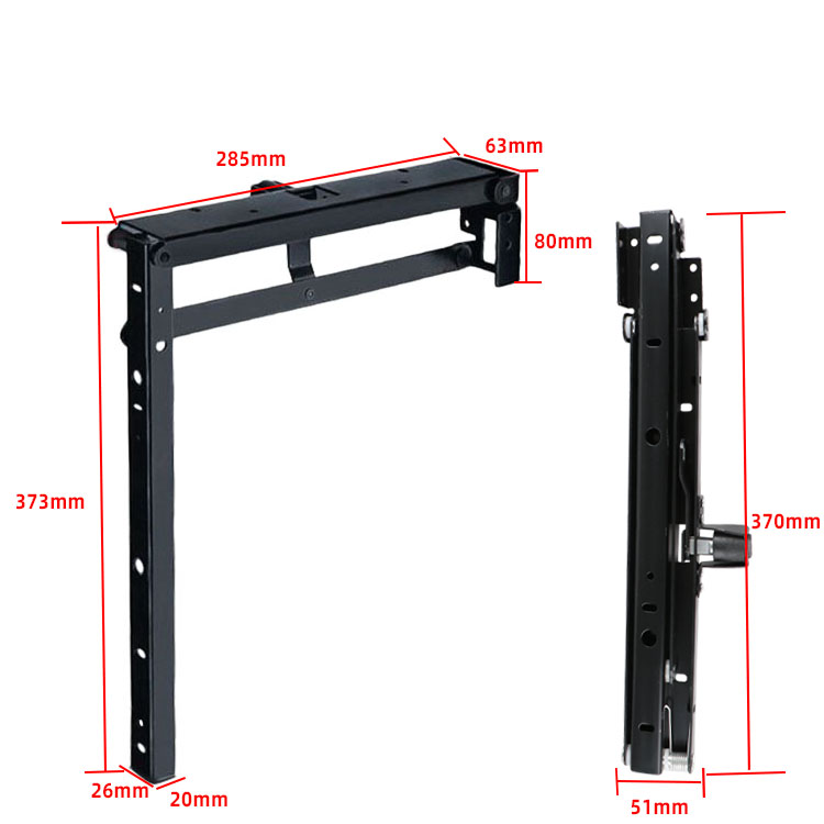 ZD-I051 WINSTAR Mobilya Donanımı G&ouml;r&uuml;nmez Raf Katlama Mekanizması Sandalye Sundurma &Ccedil;er&ccedil;evesi 