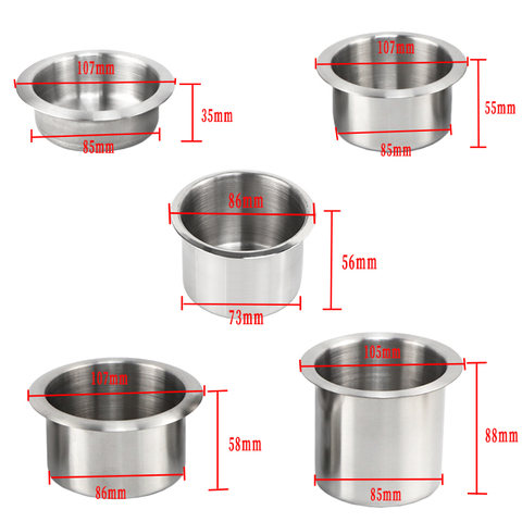 Winstar Grosir 80*68*57mm Furnitur 201 Tempat Cangkir Meja Mobil Sofa Baja Tahan Karat